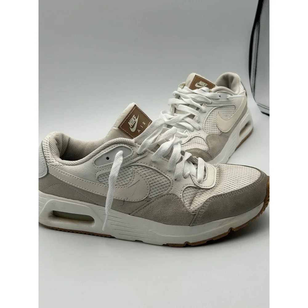 Nike Air Max SC Sail Light Brown White Gum CW4555-102 Womens 8 Running Shoes